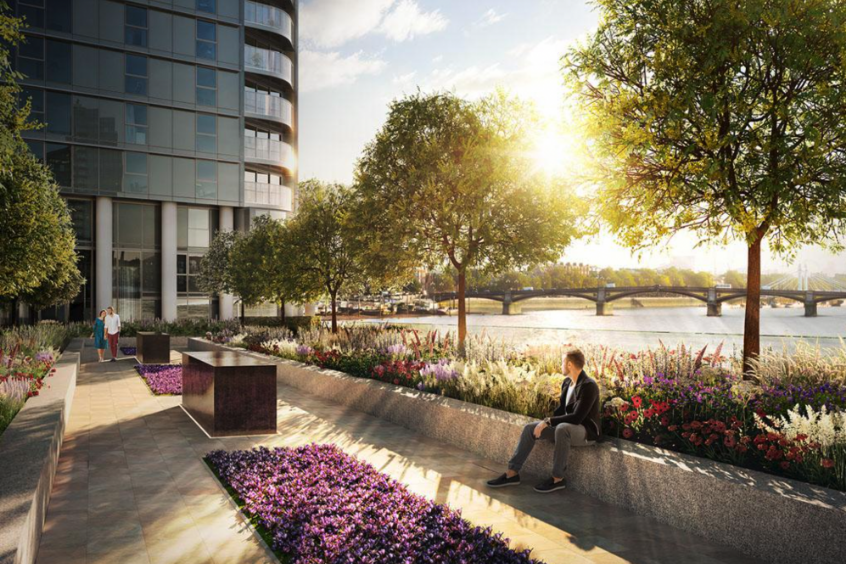Water gardens — Chelsea Waterfront